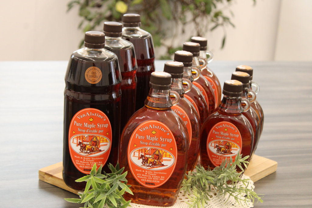 VanAlstines maple syrup